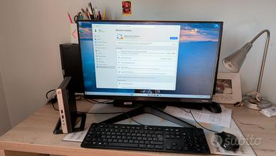 HP Prodesk 400 G4 win11 8GB 250ssd i5 + monitor 27