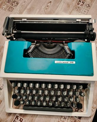 macchina da scrivere anni 60