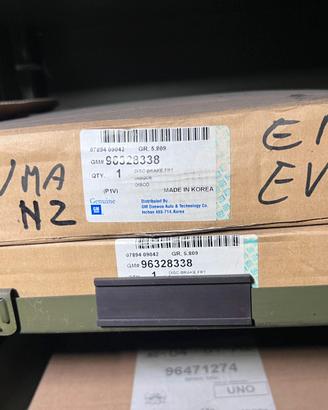 COPPIA DISCHI FRENI ANT. CHEVROLET