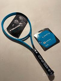 Head Boom MP + Luxilon Savage Blue