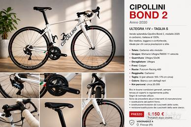 Cipollini Bond 2 carbonio shimano Ultegra 11v