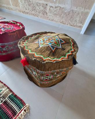POUF ARABI FATTI A MANO