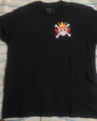 T-shirt One Piece burger king 