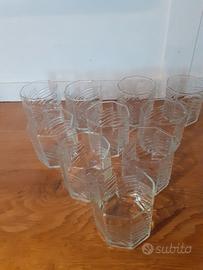 10 Bicchieri vintage 