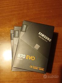 SSD Samsung 870 EVO 500 GB nuovi - stock (3pz)