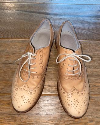 Scarpe donna tipo brogue tg. 39
