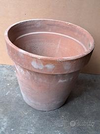 Vaso liscio grande terracotta 