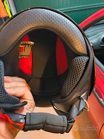 casco taglia s befast nero viola  
