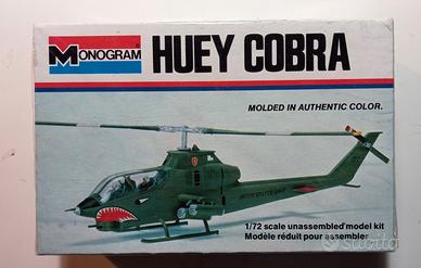 modellino elicottero Huey COBRA sigillato anni 80