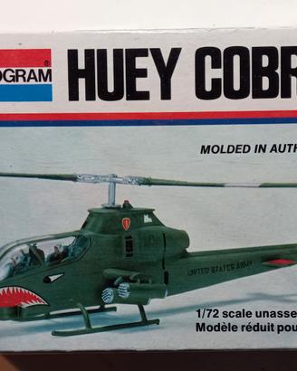 modellino elicottero Huey COBRA sigillato anni 80