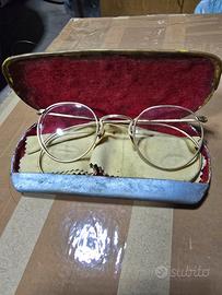 occhiali anni '20 vintage 