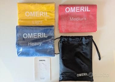 Fasce elastiche Fitness Yoga Pilates Allenamento