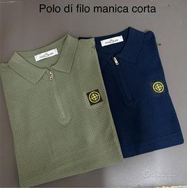 polo in filo Stone island 