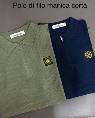 polo in filo Stone island 