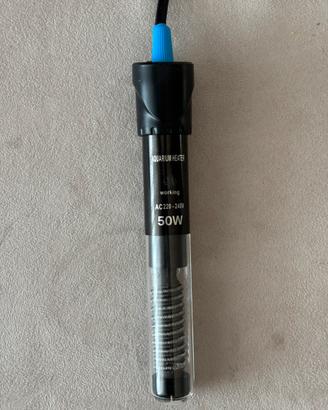 Riscaldatore acquario 50W con termostato