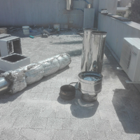 Canna fumaria camino acciaio