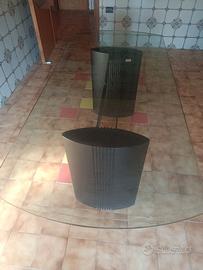 Tavolo Cristallo per Cucina Soggiorno Ufficio