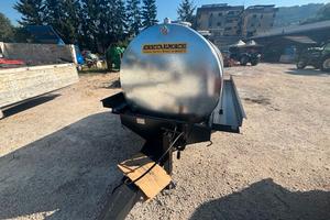 RIMORCHIO AGR. MONOASSE CON CISTERNA PER TRASPORTO