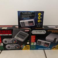 Nes e Snes classic mini