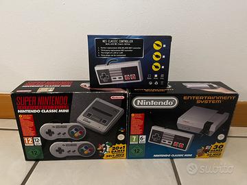 Nes e Snes classic mini