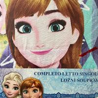 Completo letto singolo Disney Frozen