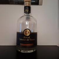 Bottiglia grappa Cuor Caberbet del Veneto vuot