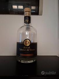 Bottiglia grappa Cuor Caberbet del Veneto vuot