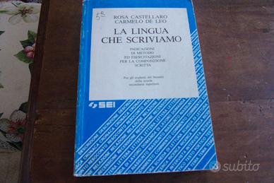 La lingua che scriviamo indicazioni esercitazioni