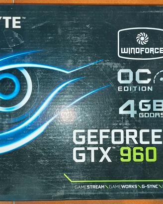 Scheda video Gigabyte GeForce GTX 960 4GB OC WindF