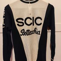 Maglia ciclismo lana SCIC Bottecchia 78 79 manica