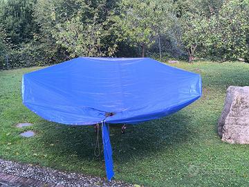 Ombrello raccolta olive motorizzato telecomandato