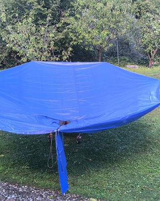 Ombrello raccolta olive motorizzato telecomandato