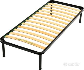 rete letto singolo con doghe