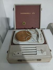 giradischi radiomarelli