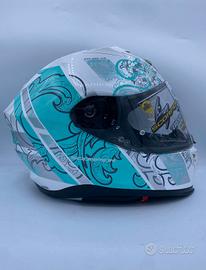 Scorpion EXO 520 EVO AIR FASTA Bianco Azzurro