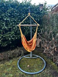 Supporto per dondolo con amaca