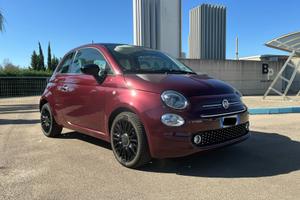 FIAT 500 LOUNGE 1.2 BENZINA BORDEAUX-2018