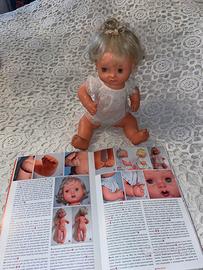 Rara bambola Ninetta Furga Dina Velluti 1960