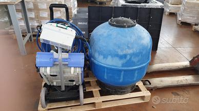 PISCINA depuratore filtro a sabbia ZEFIRO +ROBOT