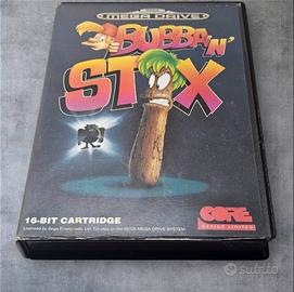 bubba'n stix sega mega drive completo