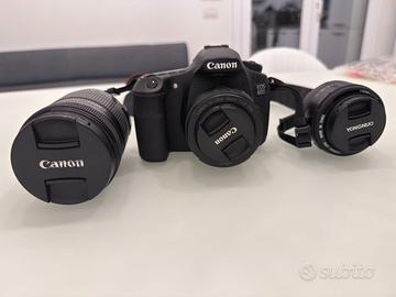 CANON EOS 60D + 3 OBIETTIVI – KIT COMPLETO