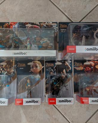 Amiibo - Zelda Breath of the Wild set completo