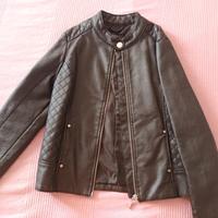 giacca di pelle bambina 