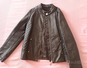 giacca di pelle bambina 