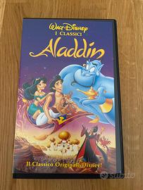 Cassetta VHS Disney Aladdin