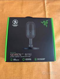 Microfono Razer Seiren V3 Mini nuovo sigillato