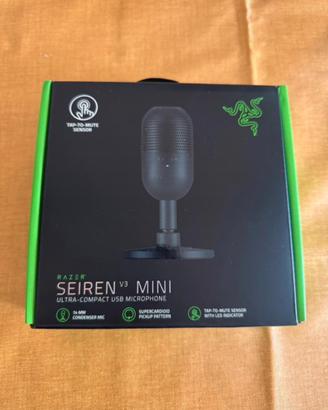 Microfono Razer Seiren V3 Mini nuovo sigillato