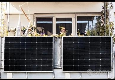 KIT FOTOVOLTAICO SISTEMA PLUG-IN+STAFFE NUOVO