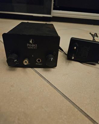 Amplificatore Cuffie Hi-Fi Pro-Ject Head Box SE II