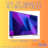 VOV 70" Smart TV 4K Ultra HD QLED Wi-Fi